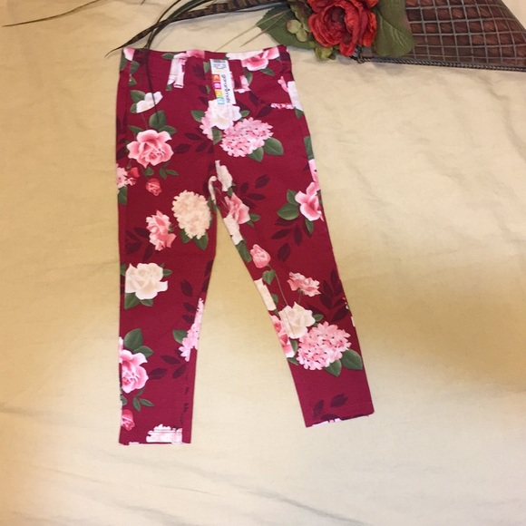 Floral Print Jeggings - Picture 1 of 8